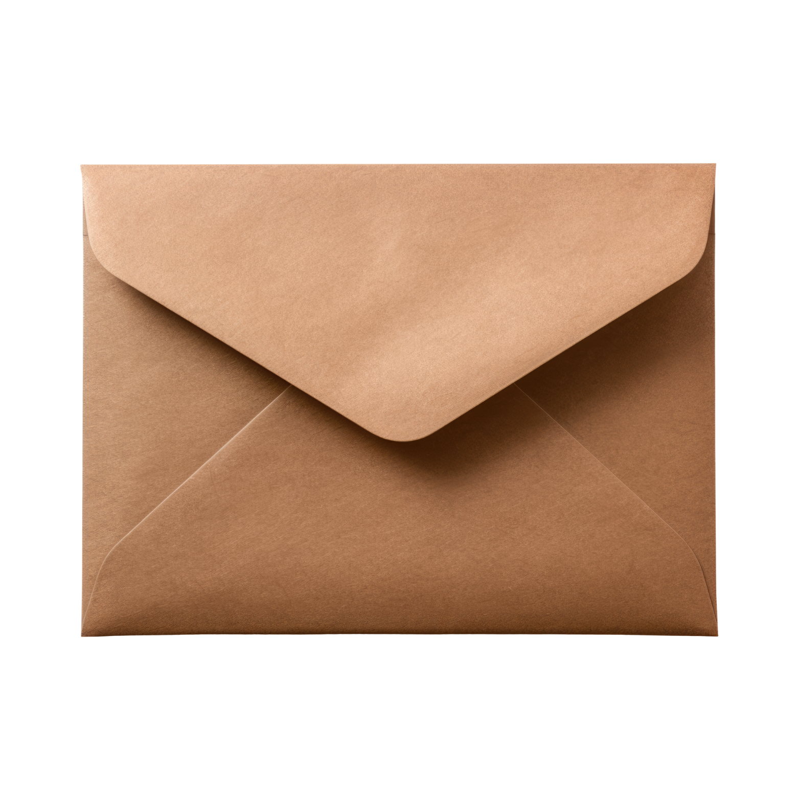 A sealed envelope arrives